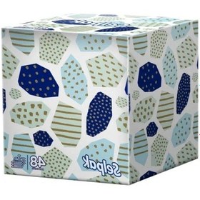 Resim Beyaz Butik Kutu Mendil - 48 Adet 