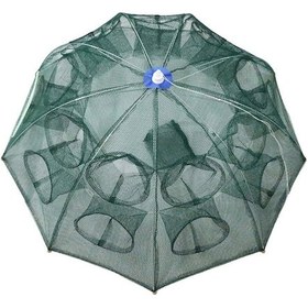 Resim Büyük Boy 16 Gözlü Balık Yengeç Ağı Tuzağı 