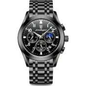 Resim Hanyang 816 Bk Bk S Poedagar Erkekler Için Rahat Spor Saatler Üst Marka Lüks Paslanmaz Leke Kol Saati Adam Saat Moda Su Geçirmez Quazt Kol Saati (Yurt Dışından) 