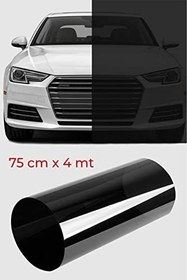 Resim Cam Filmi Siyah Amerikan Çizilmez Koyu ton 75 cm x 4 metre 