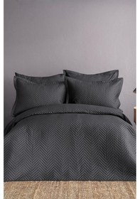 Resim Simply Füme Pamuk Saten Nevresim Takımı Tek Kişilik 