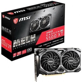 Resim MSI AMD Radeon RX 5500 XT Mech OC 4 GB 128 Bit GDDR6 Ekran Kartı 