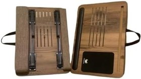 Resim Axolotl Supply Plus lidya Telefon Tablet Bölmeli Katlanır Ayaklı Minderli Laptop Sehpası Bilgisayar Çalışma Masası 