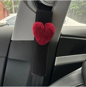 Resim merdümek 1 adet Emniyet kemeri kılıfı - emniyet kemeri aksesuarı - araç emniyet kemeri omuz koruyucu 