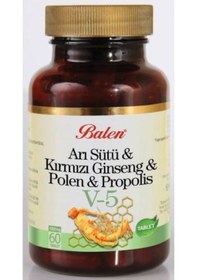 Resim Balen Arı Sütü Polen Propolis Ginseng V-5 