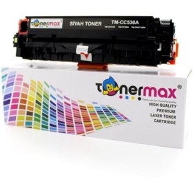 Resim tonermax Hp 304a / Cc530a / Cm2320 / Cp2025 Siyah Toner - Ekonomik 
