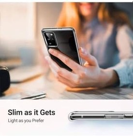 Resim Realme 6 İle Uyumlu Oppo Pro Kılıf 2Mm Ultra İnce Şeffaf Silikon Kapak,Şeffaf 