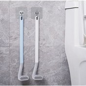 Resim Beren Boutiqat Ergonomik Tasarımlı Silikon Tuvalet Fırçası 