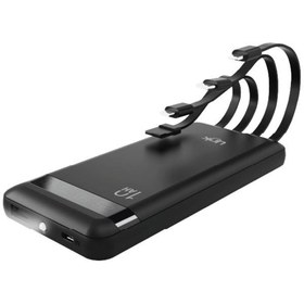 Resim Linktech Ac10 All In One 10000 Mah Powerbank Çoklu Kablolu Taşınabilir Batarya 
