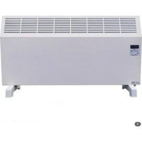 Resim Elektrokonfor Konvektör 1000W Dijital Elektrikli Isıtıcı Beyaz 