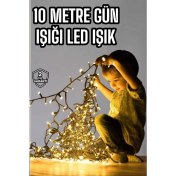 Resim 10 Metre Şerit LED Gün Işığı LED Işık Süsleme Parti Malzemesi Konsept 
