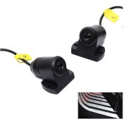 Resim Symbee Motorsiklet Ve Elektrikli Bisikletler İçin Su Geçirmez Led Melek Kanatları Projektör Işık Seti 