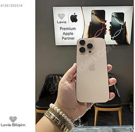 Resim Apple iPhone 16 Pro İkinci El TR | 256 GB | Çöl Titanyum 