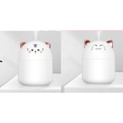 Resim ARD Mini Kedi Tasarımlı Ortam Oda Hava Nemlendirici 