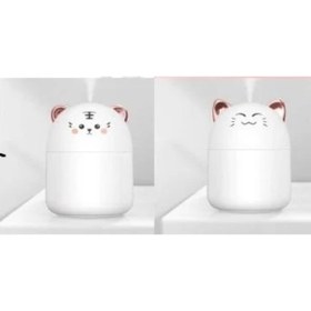 Resim ARD Mini Kedi Tasarımlı Ortam Oda Hava Nemlendirici 