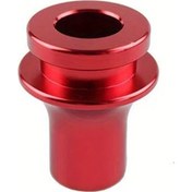 Resim Cloudstore Evrensel Alüminyum Hava Emme Adaptörü Flanşı M10x1.5 Kırmızı 