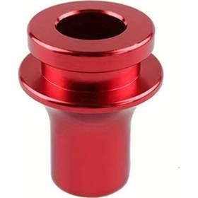 Resim Cloudstore Evrensel Alüminyum Hava Emme Adaptörü Flanşı M10x1.5 Kırmızı 