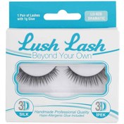 Resim Lush Lash 3D İpek Takma Kirpik Dramatic LU-628 