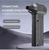 Resim Sunshine022 Yüksek Hızlı Usb Şarjlı 18650 Taşınabilir El Kurutma Makinesi Oto Bakımı Saç Kurutma 