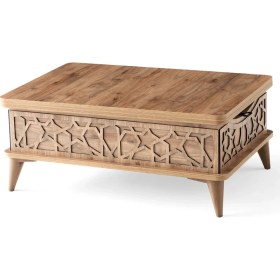 Resim Evistro Akıllı Laptop Sehpa Yemek Masası Orta Sehpa Ceviz 