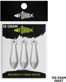 Resim Armut Olta Kurşunu - Dip Kurşunu - 35gr - 105gr Paket 