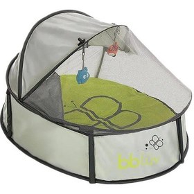 Resim Bblüv Nidö Mini 2'si 1 Arada Seyahat ve Oyun Çadırı Gri Gri 