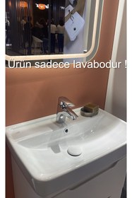 Resim TURKUAZ Turkuaz Cerastyle Duru Lavabo 50 X 40 Cm 