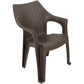 Resim Depootoptan Mandella Polo Rattan Koltuk (6 Adet) Kahverengi 