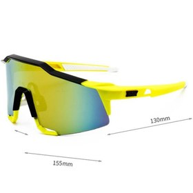 Resim SARİSSA BİSİKLET XBYC G4681 %100 Bisiklet Sürüş Gözlüğü Polarize Cam Yarı Çerçevesiz Spor Gözlüğü UV400 Lens Siyah 