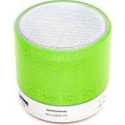 Resim Bluetooth Kablosuz Hoparlör LED Tf Kart USB Subwoofer Pc Cep Telefonu Için Taşınabilir Mp3 Müzik Ses Sütunu (Yurt Dışından) 