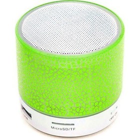 Resim Bluetooth Kablosuz Hoparlör LED Tf Kart USB Subwoofer Pc Cep Telefonu Için Taşınabilir Mp3 Müzik Ses Sütunu (Yurt Dışından) 