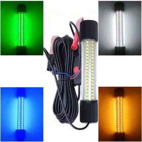 Resim Yüksek Güçlü LED Balık Işığı: Bataryalı, 12-24V, Balıkları Çeker, Balıkçılık, Outdoor Aktiviteler ve Etkinlikler için Uygundur 