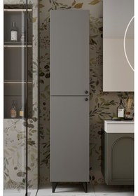 Resim Ramses Çok Amaçlı Dolap - Kiler Dolabı - Banyo Dolabı - Ayakkabılık - Mutfak Dolabı Mdf Gri 