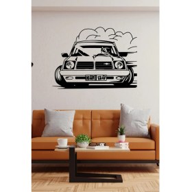 Resim Ne Verelim Size Drift Modifiyeli Araba Duvar Sticker Yapıştırma (Sudan ve Nemden Etkilenmez) 
