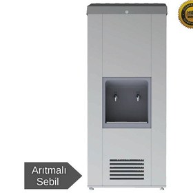 Resim 100 Lt. Soğutmalı Arıtmalı Paslanmaz Endüstriyel Su Sebili 