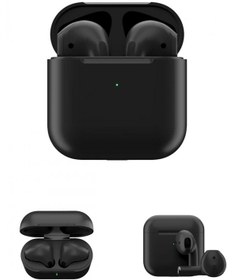 Resim Xiaomi Redmi Note 8, 8T, 8 Pro Uyumlu AirPods Pro 4 Siyah Kulakiçi Bluetooth Kulaklık 1.Kalite 