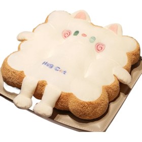 Resim Qqtabc Hareketsiz Sevimli Peluş Rahat Düz Bebek (Yurt Dışından) 