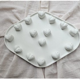 Resim Taşlı Nişan Tepsisi Yüzüklük, Kalp Figürlü, Lavanta Kokulu Dekoratif Tepsi 30x23 Renkli 