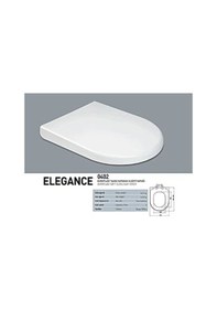 Resim Nkp Elegance Klozet Kapağı - Yavaş Kapanan Duroplast Diğer 