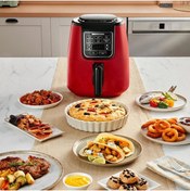 Resim Karaca Air Pro Cook Köz Xl 4 lt Yağsız Airfryer Kırmızı 