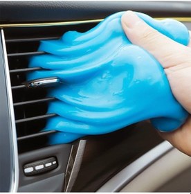 Resim Yumuşak Yapışkan Temizleme Jeli - Araç, Klavye Ve Elektronik Cihazlar İçin Çok Amaçlı Temizleyici 