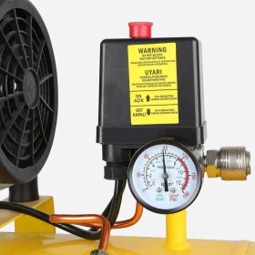 Resim RTRMAX RTM735 Sessiz Hava Kompresörü 50 Lt 1.50 Hp / 1.10 Kw 8 Bar 