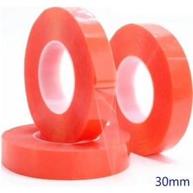 Resim Çift Taraflı Bant 30mm 5mt Şeffaf 