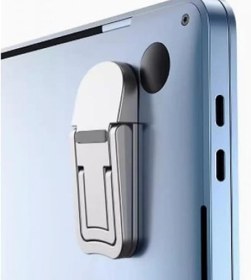 Resim 2'li Paket Ayarlanabilir Laptop Standı - 2 Kademeli Ergonomik Yükseltici, Katlanabilir Taşınabilir Notebook Tutucu, Kaymaz Silikon Pedli Hafif Dizüstü Bilgisayar Standı 