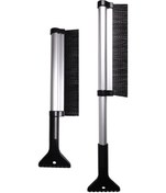 Resim Moveevo Alüminyum Genişletilebilir Araç Kar Tırpanı Ve Buz Kovalı - Donmuş Cam Ve Kar Temizleyici, Kış Araç Bakımı Gereci Sd-x009 