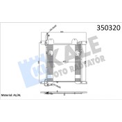 Resim Klıma Radyatoru 95xf 97 / 02 Kurutucusuz 
