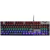 Resim Tcherchı 20 Çeşit Işık Ve Katlanabilir Tutucuyla Yüksek Performanslı Oyun Klavyesi 