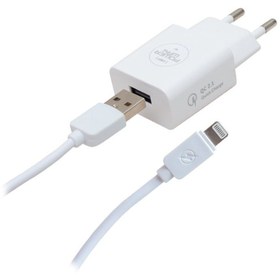 Resim Home 5 VOLT 2100 MA HIZLI ŞARJ BAŞLIK ADAPTÖRÜ + IPHONE KABLO DAHİL 