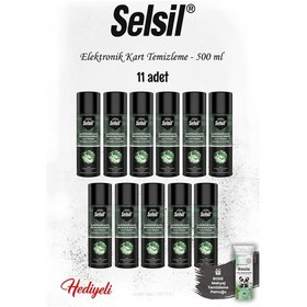 Resim 11 Adet Selsil 500 Ml Elektronik Kart Temizleme, Rosıe 