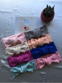 Resim Genel Markalar 8'li El Yapımı Ribana Kız Bebek Bandana 